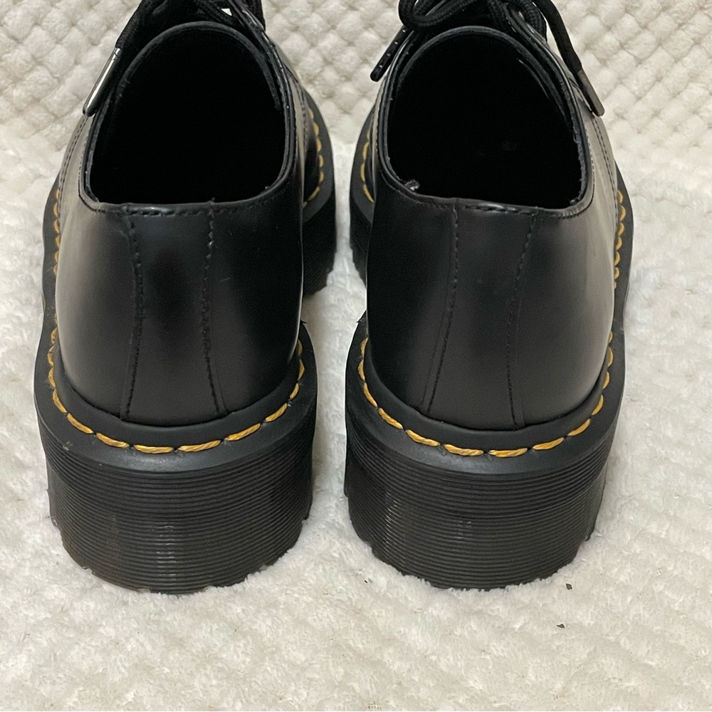 Dr. Martens Black Platform Quad oxfords size 7 - Picture 5 of 10